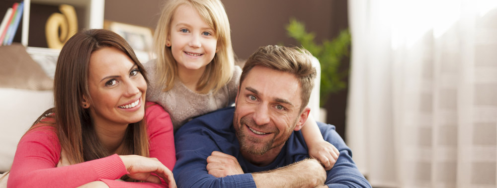 Glückliche Familie